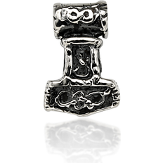 Herre Charms & Anheng Støvring Design Hammer Of Thor Mens Silver Hänge 14223976