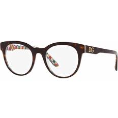 Damen Brillen Dolce & Gabbana Brillenfassung PRINT FAMILY DG 3334