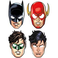 Tegnet & Animert Ansiktsmasker Unique Party masken Justice League 8er-Pack