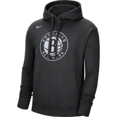 Nike Brooklyn Nets Essential NBA-Fleece-Hoodie für Herren Schwarz