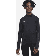 Treningsklær T-skjorter Nike Dri-FIT Fußball-Trainingsoberteil für ältere Kinder Schwarz