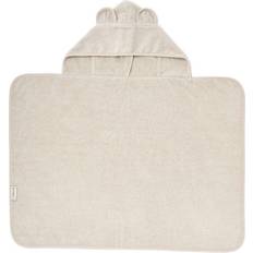Liewood Babyhåndkler Liewood Vilas Baby Hooded Towel Kinderhandtuch 5060 Sandy H60 x W80 cm
