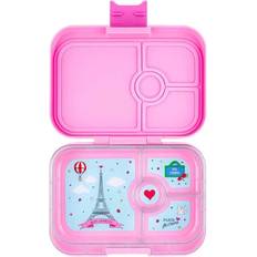 Snack Size Bento Lunch Box Coco Pink (Rainbow)