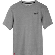 Milwaukee T-shirts & Tank Tops Milwaukee Men's Short Sleeve Hybrid Work Tee Gray