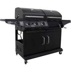 Grills Char-Broil Deluxe Charcoal and Gas Combo Grill