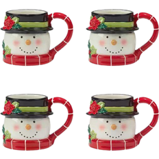 Multicolored Cups Certified International Holiday Magic Snowman Mug 18fl oz 4