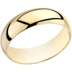 Men Rings Gem & Harmony Comfort Fit Wedding Band Ring - Gold