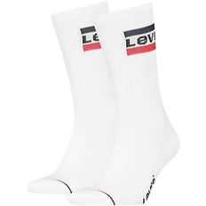 Levi's Regular Cut Socks 2-pack Unisex - White