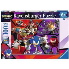 Klassiske puslespill Ravensburger Sonic Prime Children's Jigsaw Puzzle XXL Sonic & Villains 100 pieces