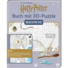 Puzzles Harry Potter Hedwig Das offizielle Buch mit 3D-Puzzle Fan-Art