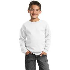 S Sweatshirts Children's Clothing Port & Company Youth Fleece Crewneck Sweatshirt