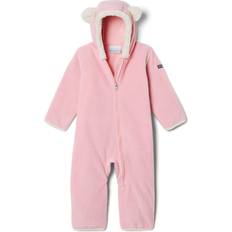 Babys Fleeceoveralls Columbia Infant Tiny Bear II Bunting- Pink 18/24