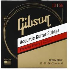 Gibson Strings Gibson Phosphor Bronze Acoustic Guitar Strings Medium 13-56