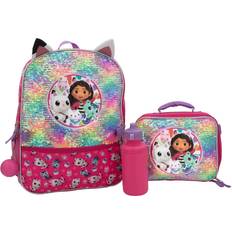 Gabby's Dollhouse Backpack Set Pink PINK One Size