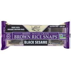 Snacks Edward & Sons Brown Rice Snaps Gluten Free Black Sesame