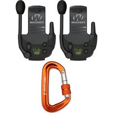 Walkers Tactical/Hunting Talkie for Razor Muffs 2-Pack with Carabiner