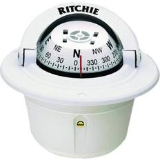 Compasses Ritchie Explorer Flush Mt. Compass, White