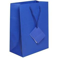 JAM Paper X-Large Black Matte Gift Bags, 100ct.