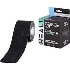KT TAPE Kinesiology Tape KT TAPE Heali Kinesiology Infused with Magnesium & Menthol Relief Muscle Recovery, Roll-20 Sports
