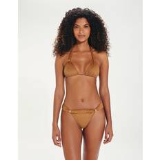 Wetsuit Parts Vix Scale-Effect Bia Tube Bikini Bottoms SCALES TOFFEE
