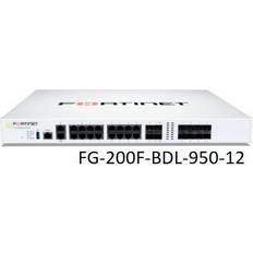 Fortinet Firewalls Fortinet FG200FBDL95012 FORTIGATE-200F HW PLUS