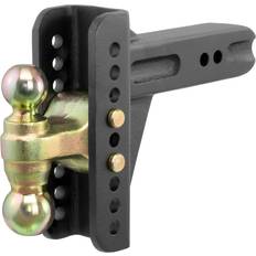 CURT Adjustable 6 Channel Mount Trailer Hitch with Dual Ball 2-1/2 Shank 20,000 lbs.Capacity