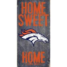 Fan Creations Denver Broncos 6'' x 12'' Home Sweet Sign