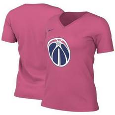 Pink nike shirt Nike Women's 2022-23 City Edition Washington Wizards Pink V-Neck T-Shirt