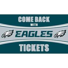 Tickets Evergreen Enterprises "Philadelphia Eagles 28" x 16" Come Back With Tickets Door Mat"