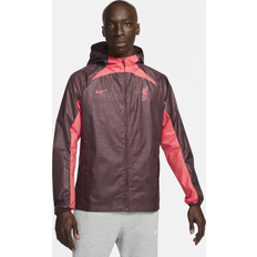 Nike Men's Maroon Liverpool AWF Raglan Full-Zip Jacket