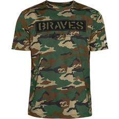 New Era T-shirts New Era Men's Camo Atlanta Braves Club T-Shirt