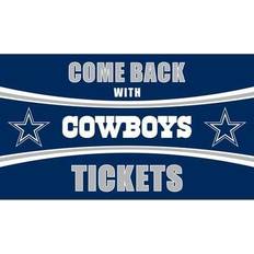 Tickets Evergreen Enterprises "Dallas Cowboys 28" x 16" Come Back With Tickets Door Mat"