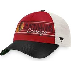 Fanatics Chicago Blackhawks Caps Fanatics Chicago Blackhawks Classic Trucker Flexfit Hat Red One Red One
