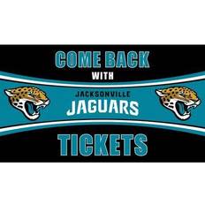 Sports Fan Products Evergreen Enterprises Jacksonville Jaguars x Come Back With Tickets Door Mat