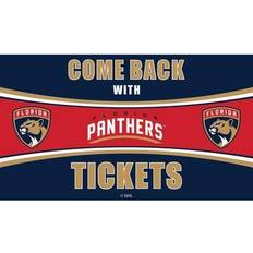 Sports Fan Products Evergreen Enterprises "Florida Panthers 28" x 16" Come Back With Tickets Door Mat"
