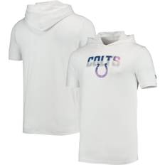 New Era Jackets & Sweaters New Era Men's Heathered White Indianapolis Colts Team Brushed Hoodie T-Shirt