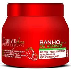 Forever liss banho de verniz strawberry d pantenol hair recoverying mask 1kg