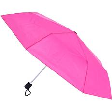 Umbrellas Shed Rain Manual Compact Umbrella Hot Pink