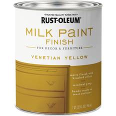 Rust-Oleum 334195 Milk Paint Finish VENETIAN qt Yellow