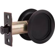 00627x1x1 Round Passage Pocket Door Lock with Lip Strike Oil