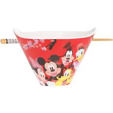 Disney & friends noodle bowl w/ chopsticks