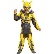 Costumes Disguise licensed bumblebee t7 movie muscle toddler boys costume 124669