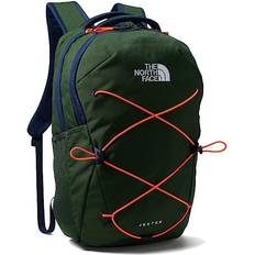 Men Hiking Backpacks The North Face Jester Backpack - Pine Needle/Summit Navy/Power Orange