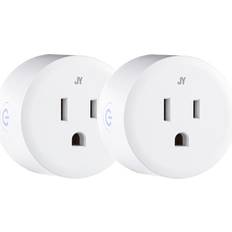Etekcity 2 Pack Voltson Wi-Fi Smart Plug Mini Outlet with Energy  Monitoring, Works with  Alexa Echo and Google Assistant, No Hub  Required, ETL