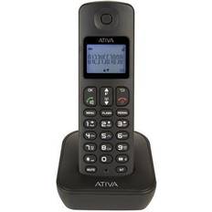 Cordless phone with answering machine Ativa dect 6.0 cordless phone with answering machine and speakerphone, wps01