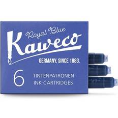 Kaweco Fountain Pen Ink Cartridge Royal Blue 6 Pack