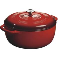 Lodge Cast Iron Enamel with lid 1.87 gal 12.62 "
