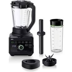 Suitable For Hot Liquids Jug Blenders Braun TriForce Power Blender with Smoothie2Go