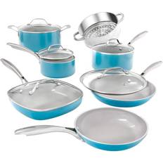Gotham Steel Cookware Sets Gotham Steel - Cookware Set with lid 12 Parts