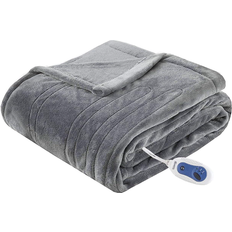 Beautyrest Heated Plush Full Electric Throw Blanket 60"x70"